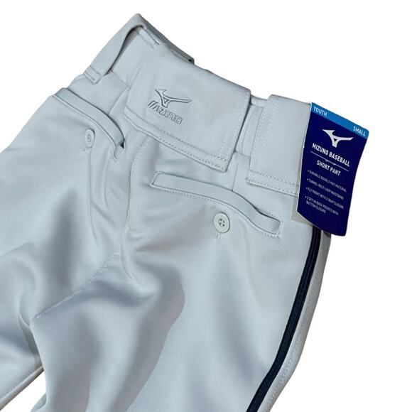 Mizuno Youth Premier Piped Short Baseball Pant Size Youth Small - Picture 5 of 10